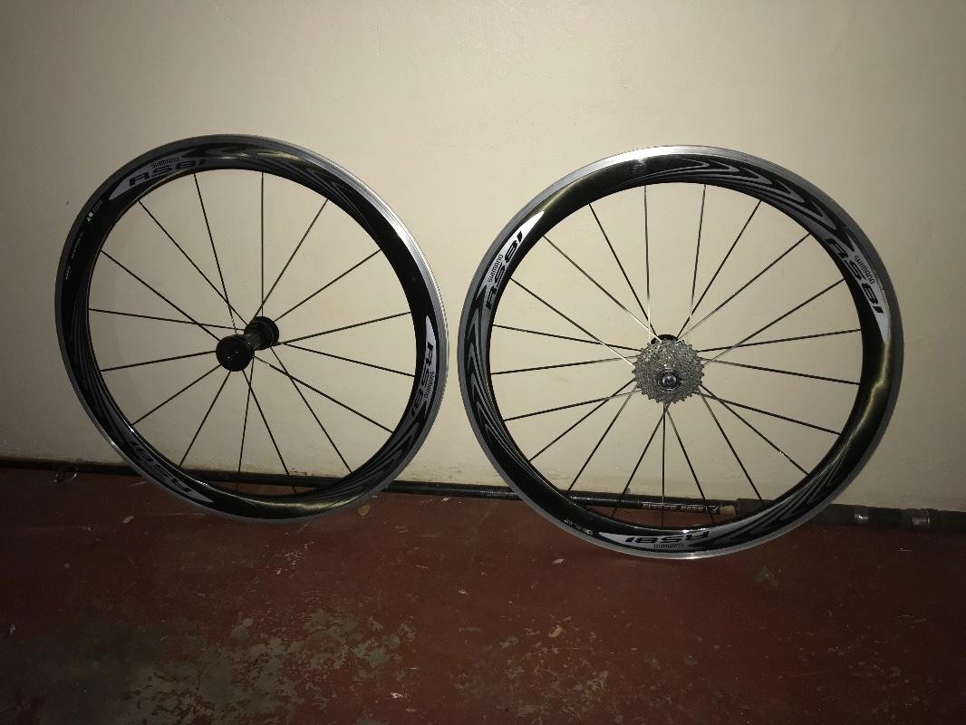 シマノ　rs81 Shimano RS81 C50 Carbon Clincher Wheelset | Road Bike Wheels