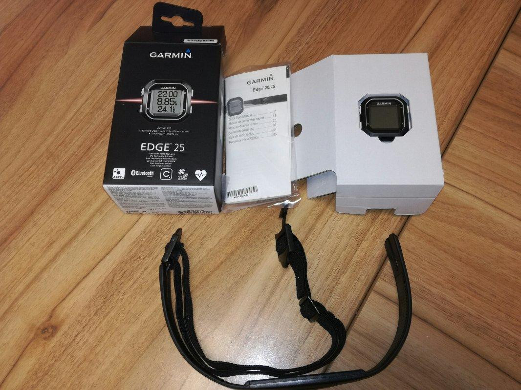 Gamrin Edge 25 With HRM Computers GPS Bike Hub