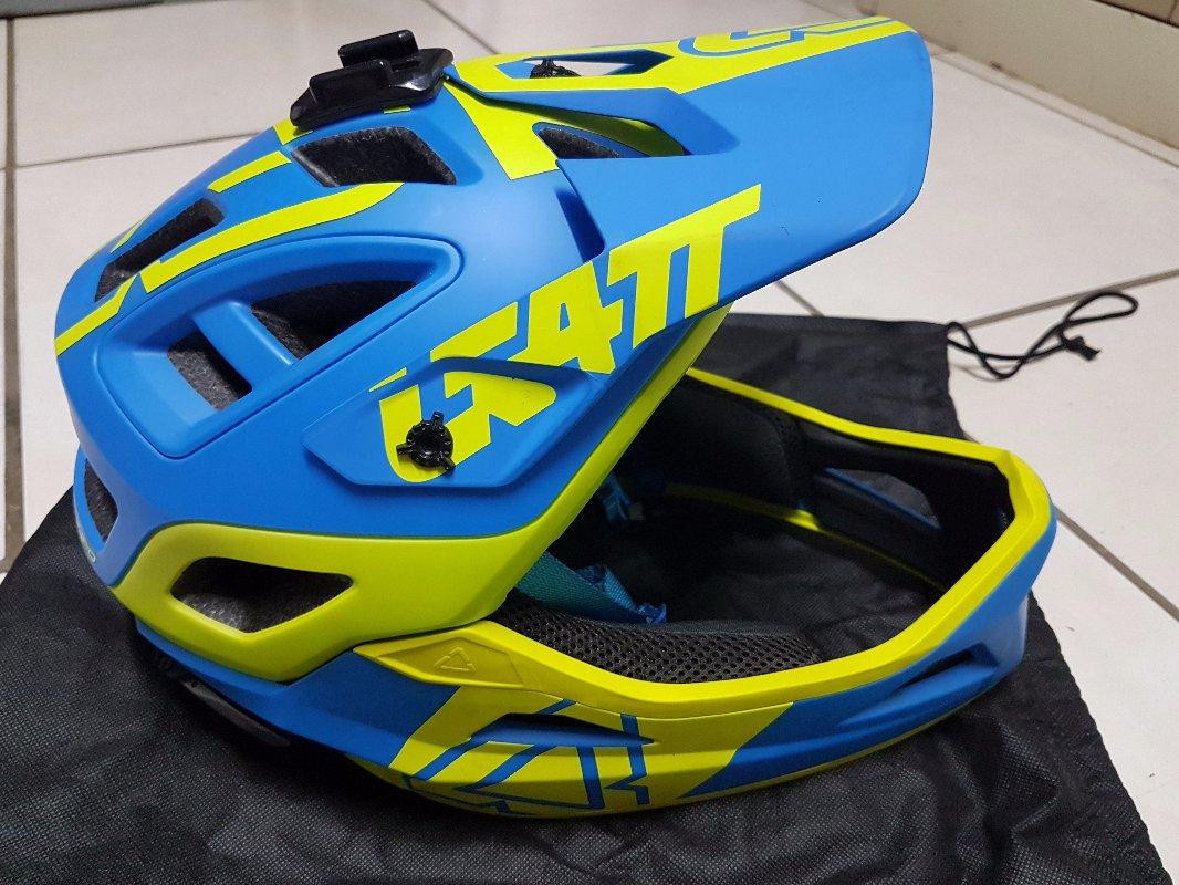 LEATT DBX ENDURO V2 MTB FULL FACE CONVERTIBLE Helmets Bike Hub