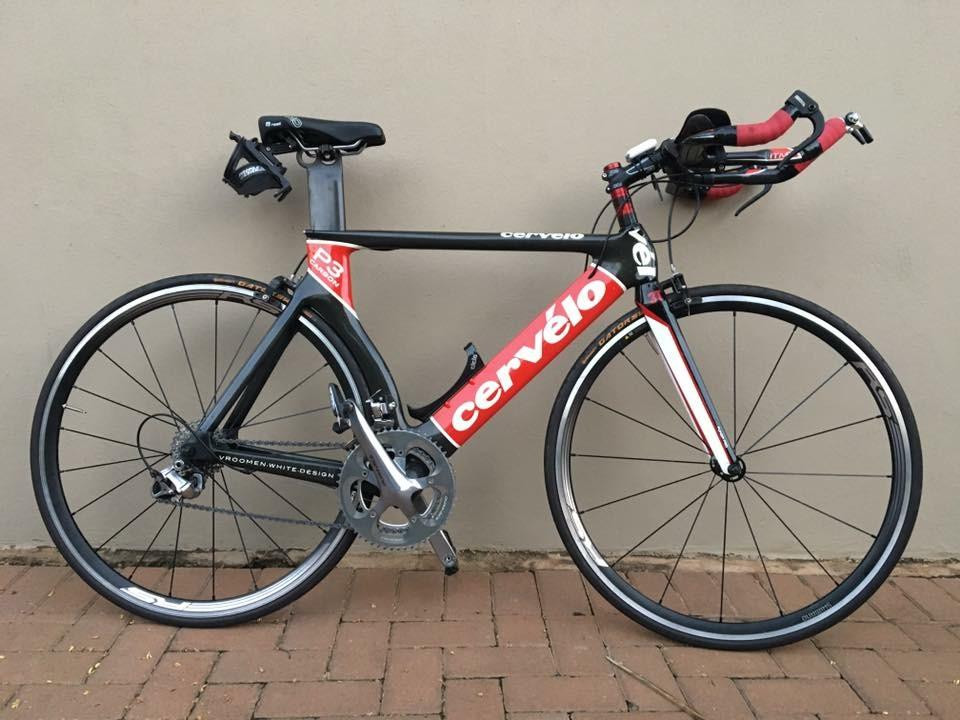 CERVELO P3 Time Trial Bike Vroomen White Design | Triathlon & Time