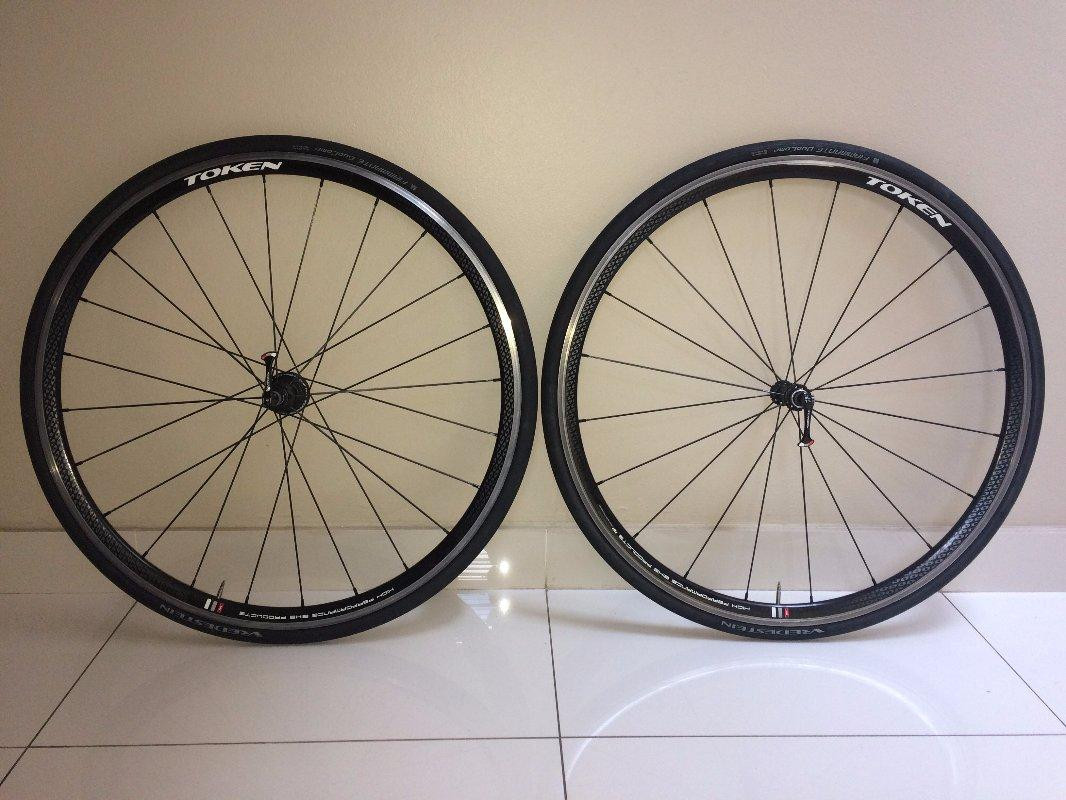 TOKEN C28A Aero Alloy Wheelset | Road Bike Wheels | Bike Hub