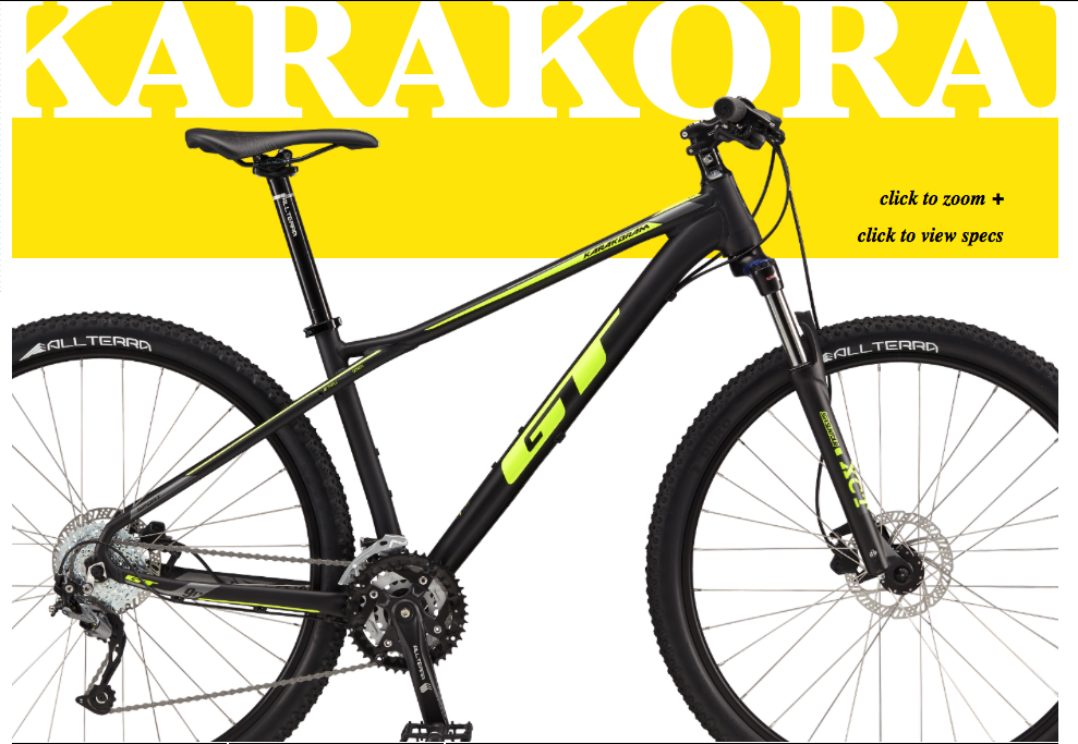 GT Karakoram Sport | Hardtail Mountain Bikes | Bike Hub