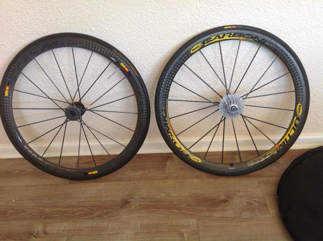 Mavic Cosmic Carbone SSC Complete Wheelset | Road Bike Wheels