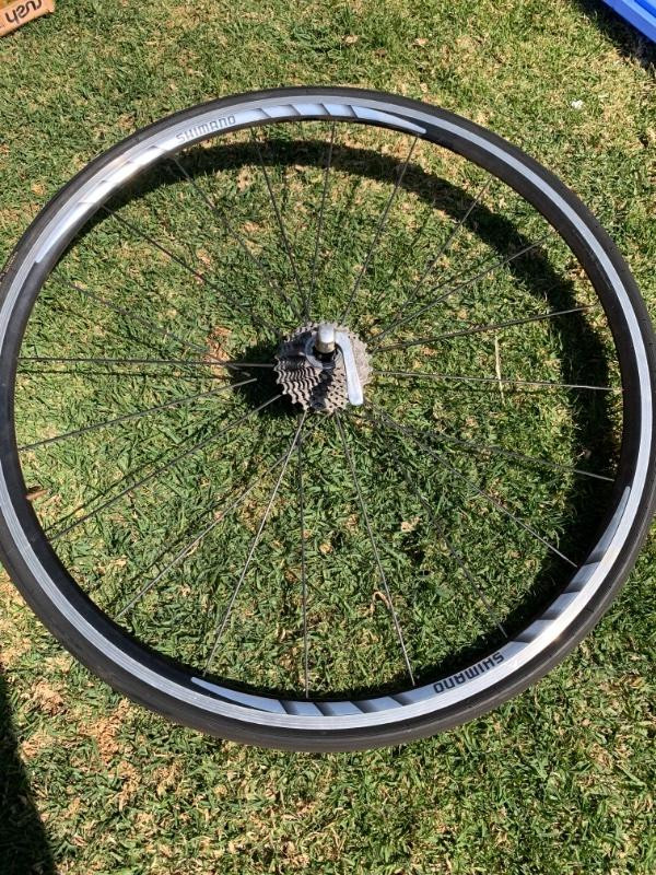 Shimano Rear Rim Shimano Rear Wheel With Cassette | Road Bike Rims | Bike Hub