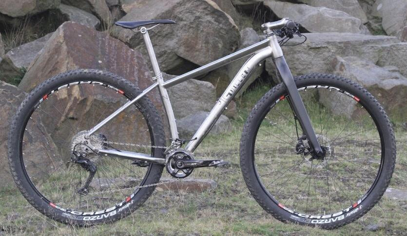 Carbon 29er Rigid Fork 15mm Thru Axle UD Matt (A) | Mountain Bike Forks | Bike Hub