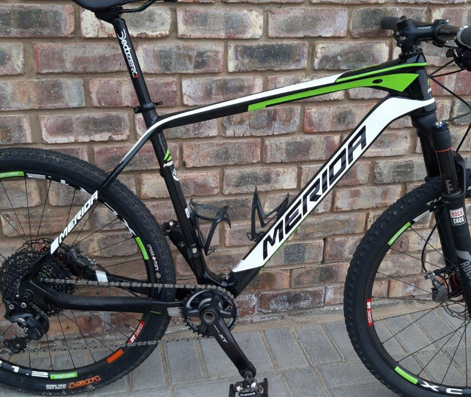 Merida Big Seven Team Carbon Frame Low Km's Hardtail
