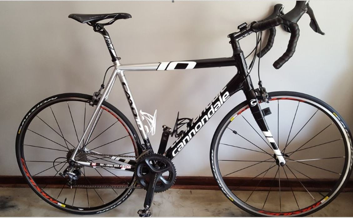 Cannondale CAAD 10 Brushed Aluminium Black White Road Bikes
