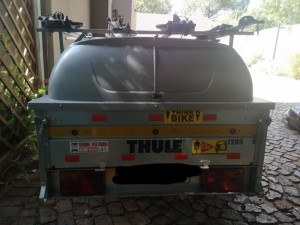 Thule 1205 Trailer With Bike Racks SOLD* Bike Racks