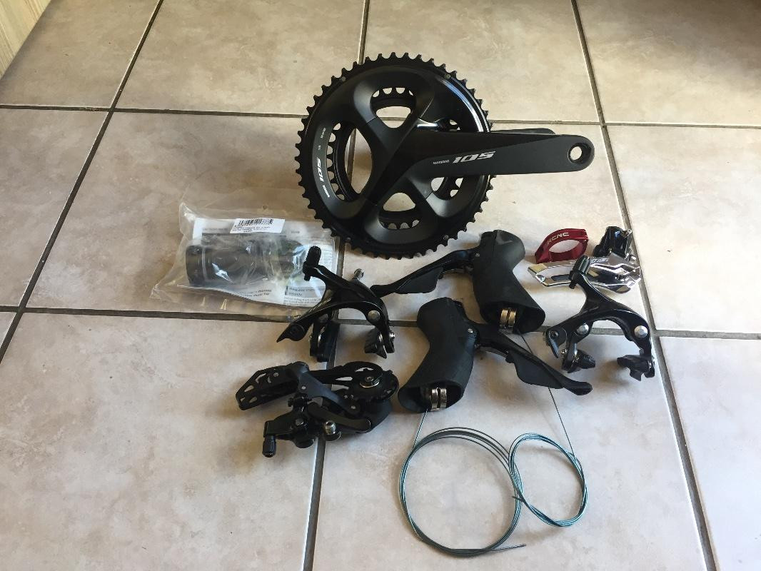 Shimano 105 R7000 Groupset (Excluding Cassette) Complete