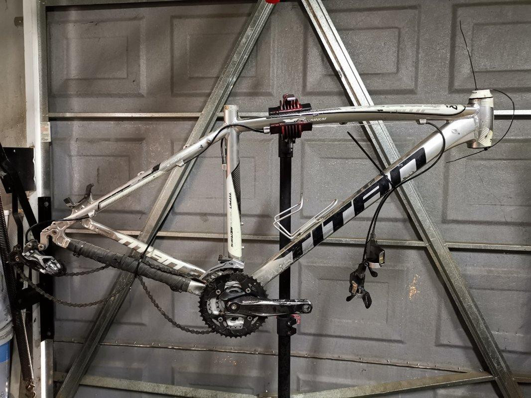 Descursion Frame Fixed 29ER TITAN COMP FRAME WITH COMPONENTS | Hardtail Mountain Bike Frames ...