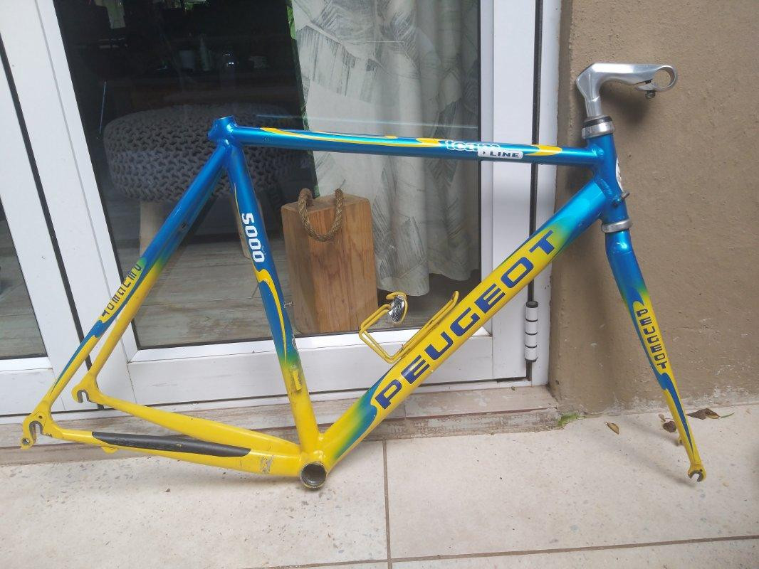 CADRE PEUGEOT TEAM Line Grisley Ancien EUR 300,00 - FR