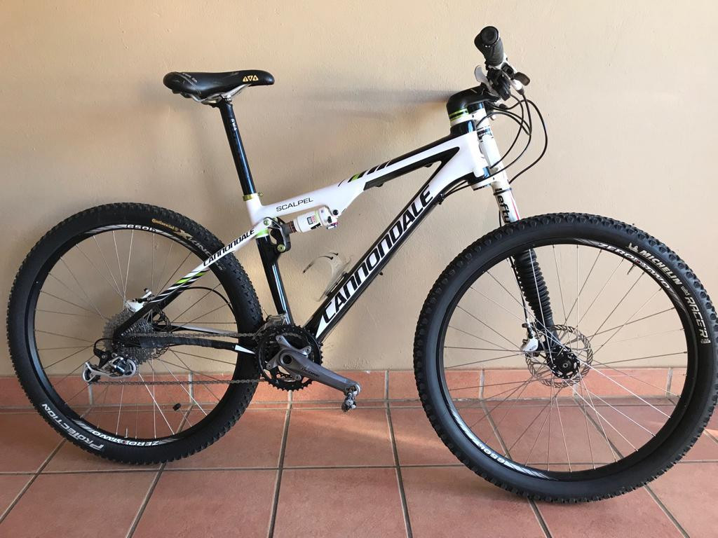 2012 Cannondale Scalpel (S) Carbon, Softail | Dual Suspension