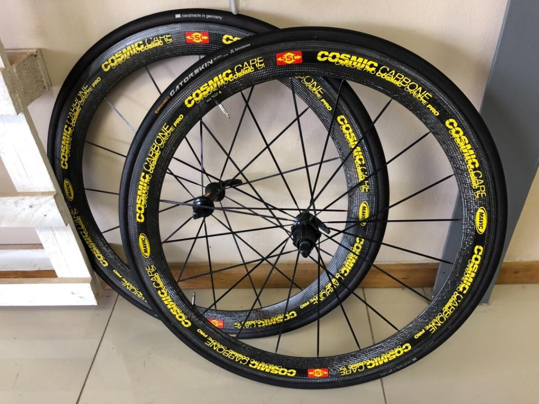 Used Mavic Cosmic Carbone Pro Tubbies Road Bike Wheels Bike Hub