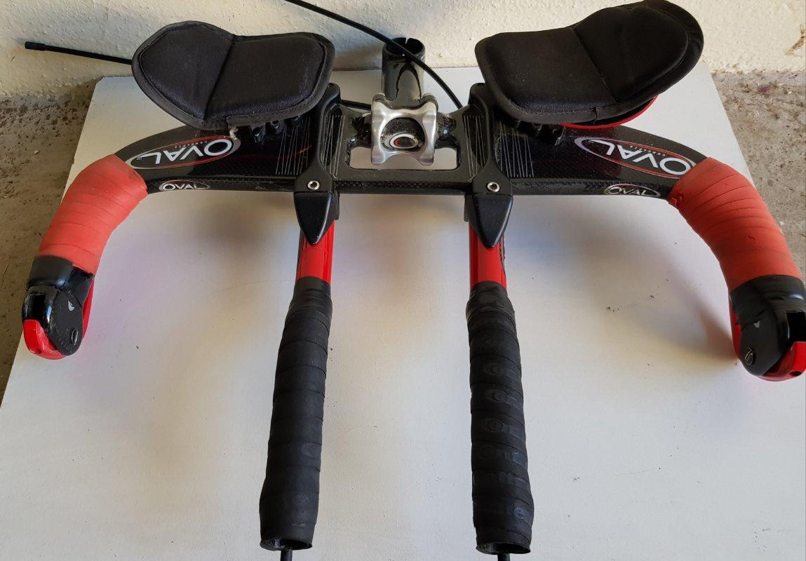 Oval Concepts R710 Black Dropbar 440mm Used