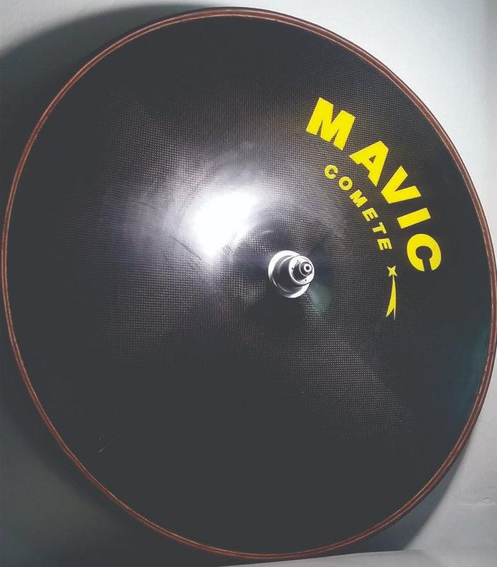 Mavic Comete, Carbon Fibre Disk Wheel - Tubular | Track Bikes