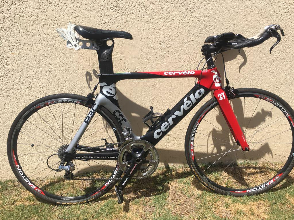Cervelo P3 TT Bike - Dura-ace ; Carbon Crank - XS | Triathlon