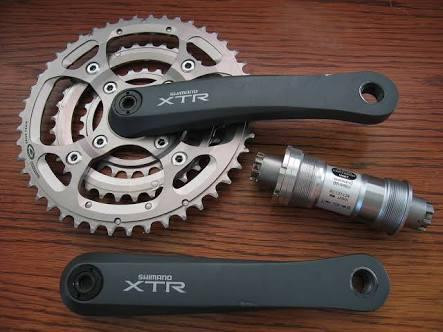 Shimano XTR 9 Speed Crankset | Bike Hub