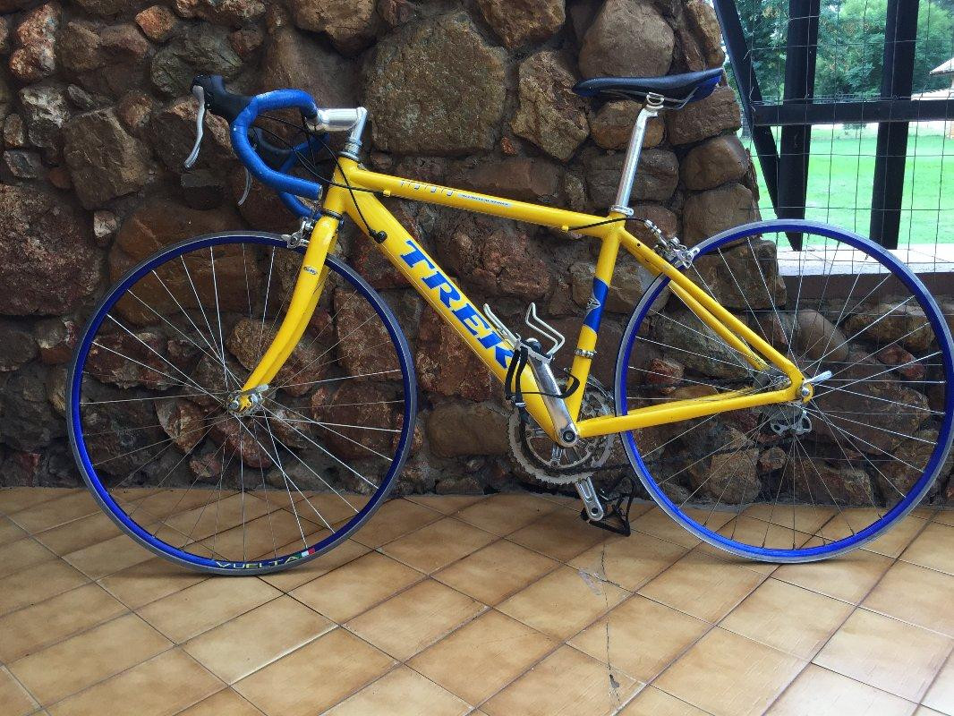 TREK 1000 イエロー ブルー ロードバイク TREK 1000 イエロー ブルー