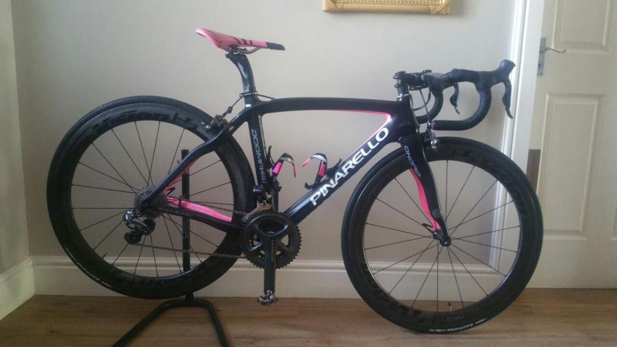 Pinarello Dogma F10 Pink Pinarello Dogma F10 Disc Frameset Green