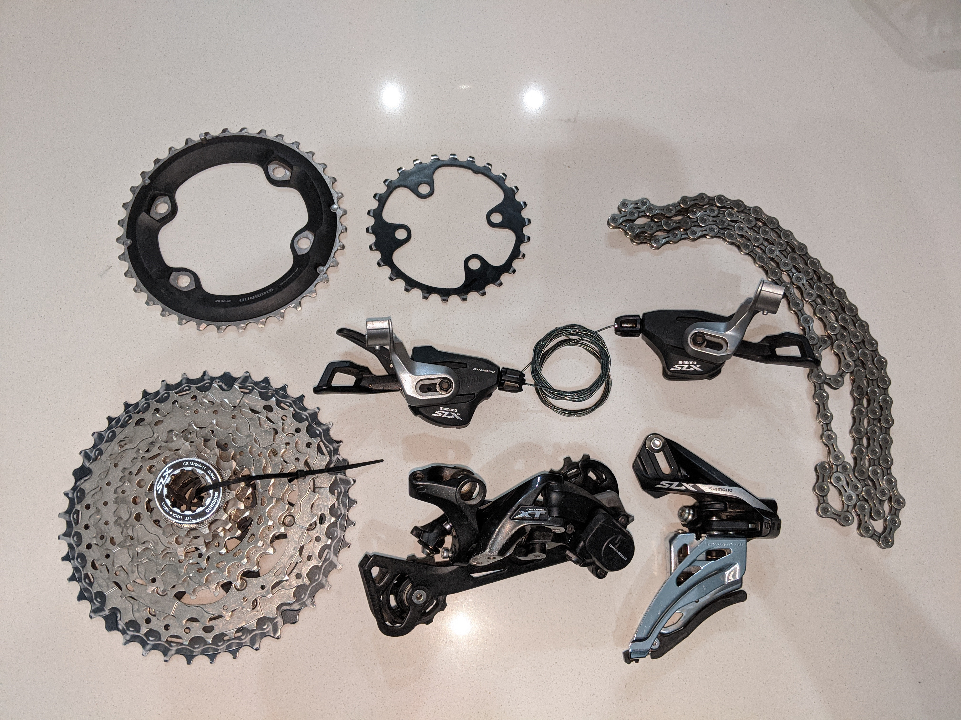 11 Speed Group Set Shimano Deore Xt Groupset Shimano Xt Group Set