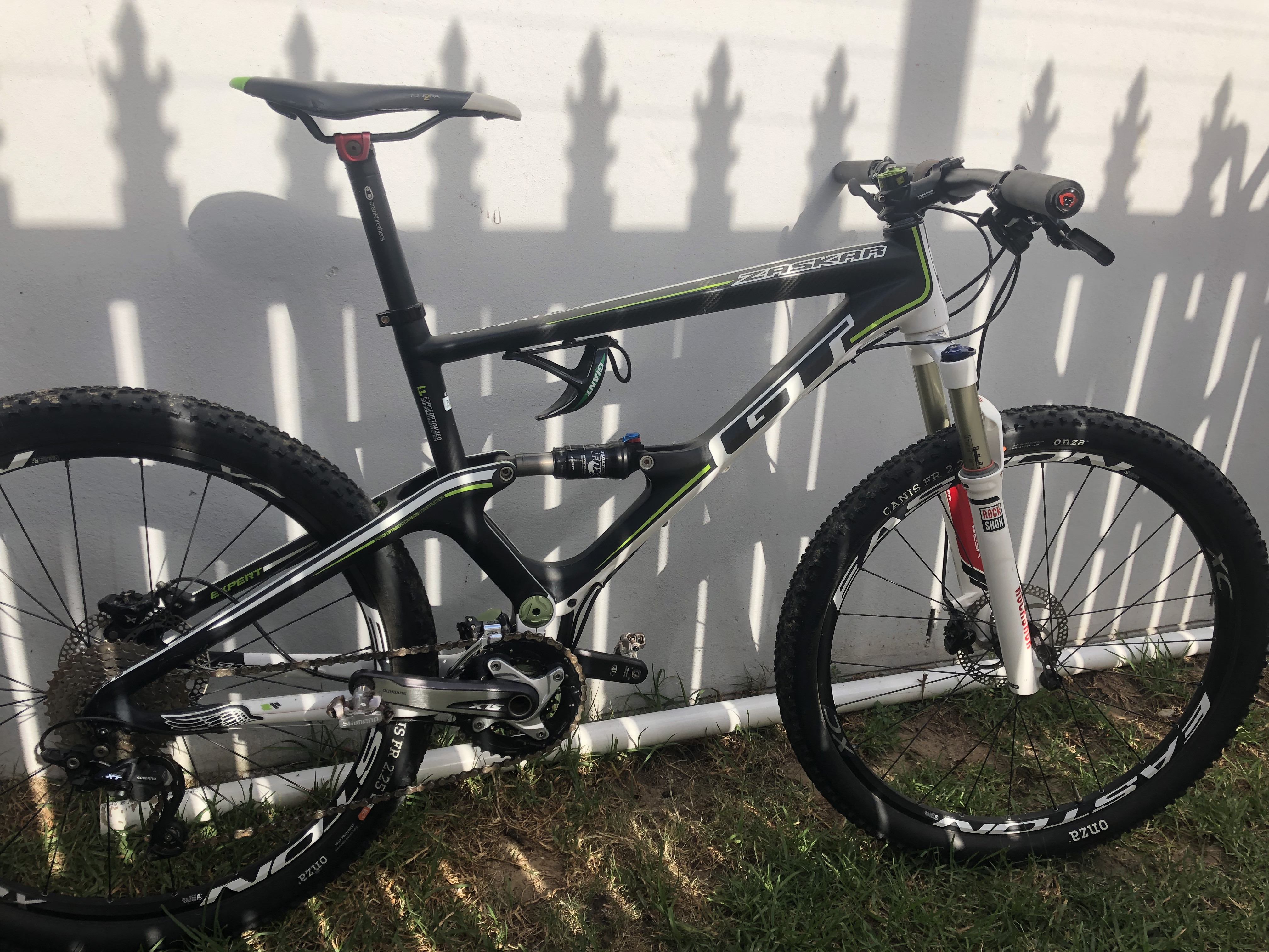 Gt Zaskar Carbon Expert 2009 GT Zaskar Expert 100 26 Dual