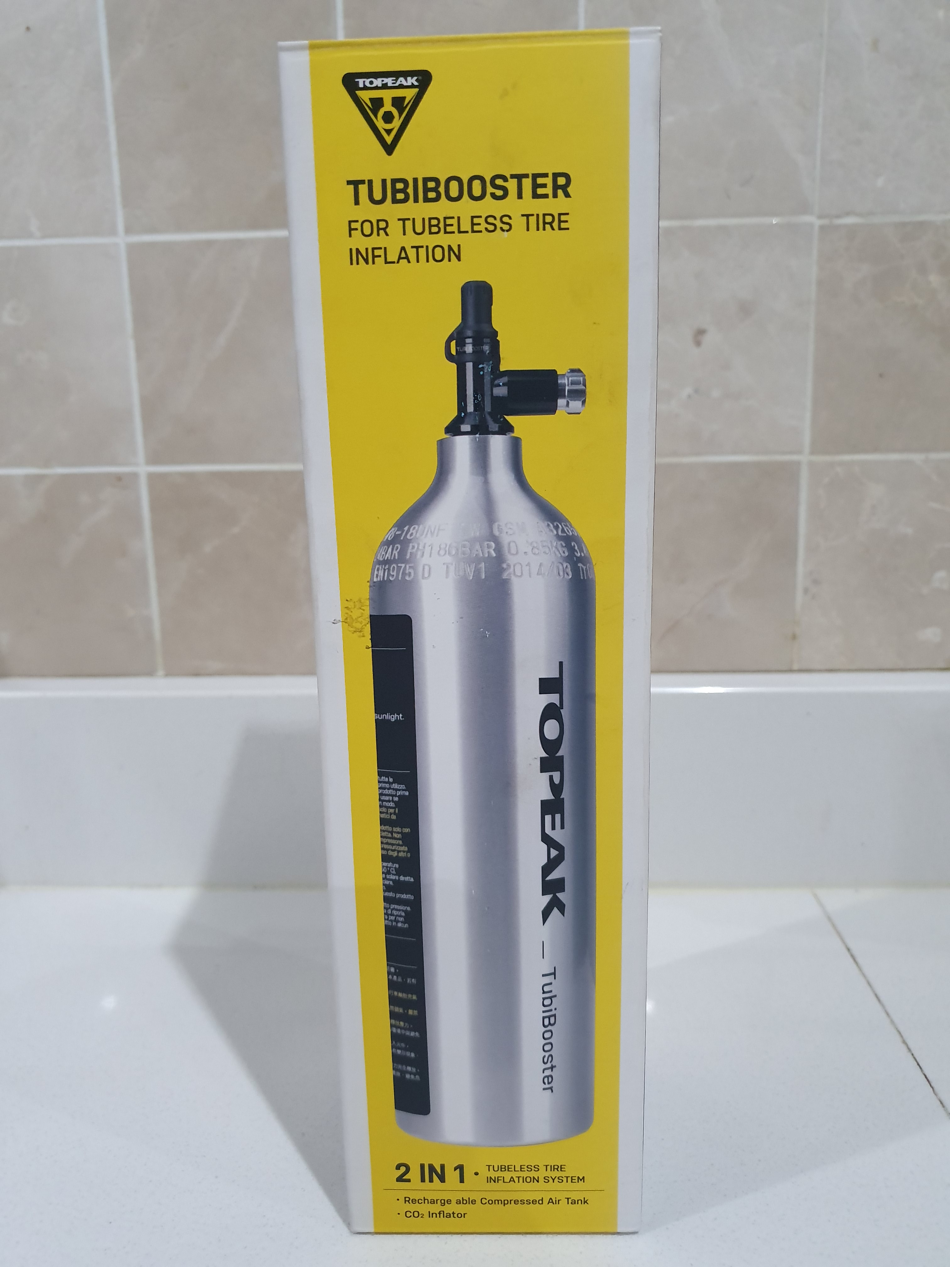 Pompe Compresseur Topeak TubiBooster X Pompe Compresseur Topeak TubiBooster X