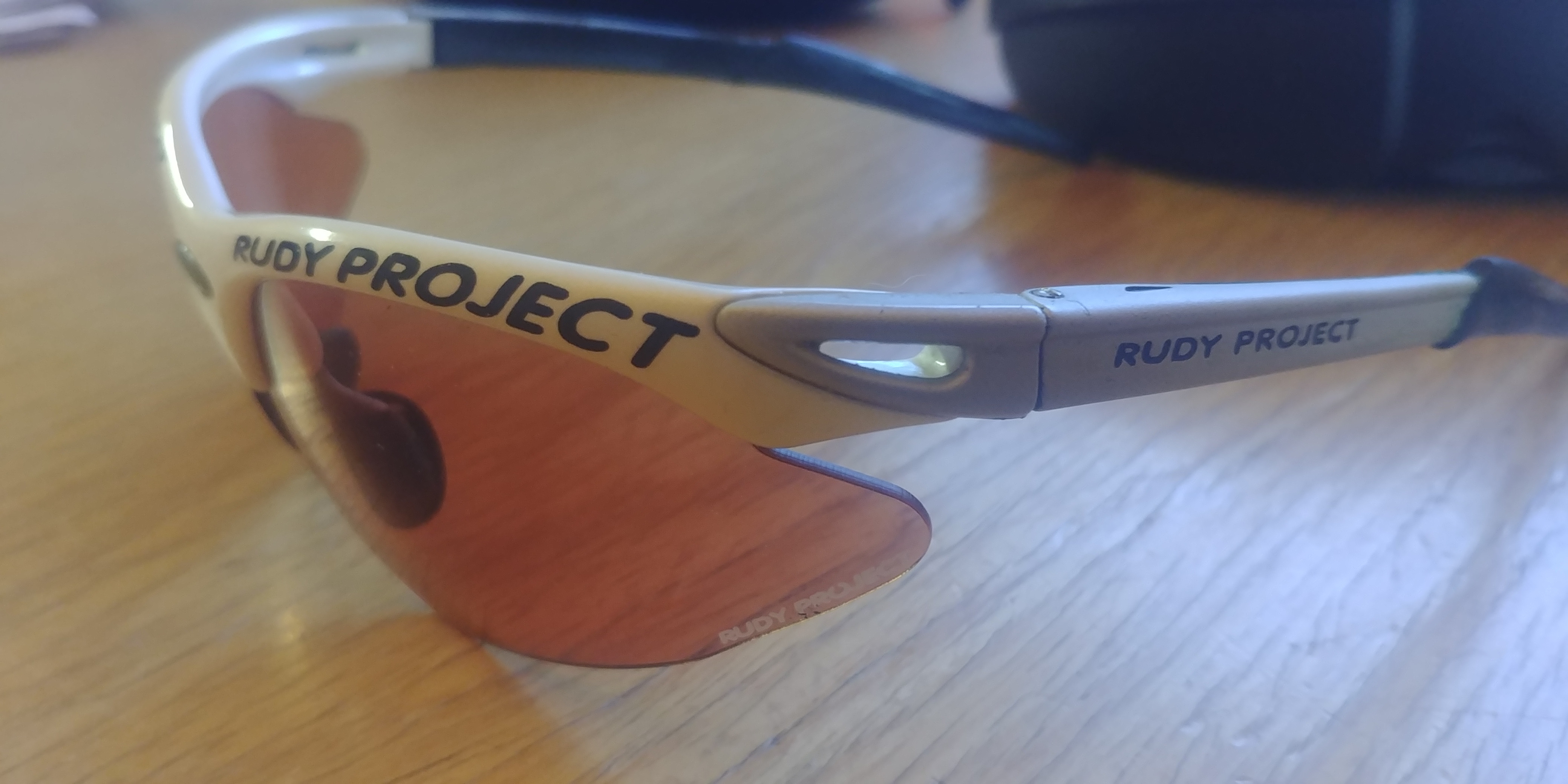 Lunettes De Soleil Rudy Project Kérosène - Monture Argentée, Verres Miroir Bleus, Unisexe