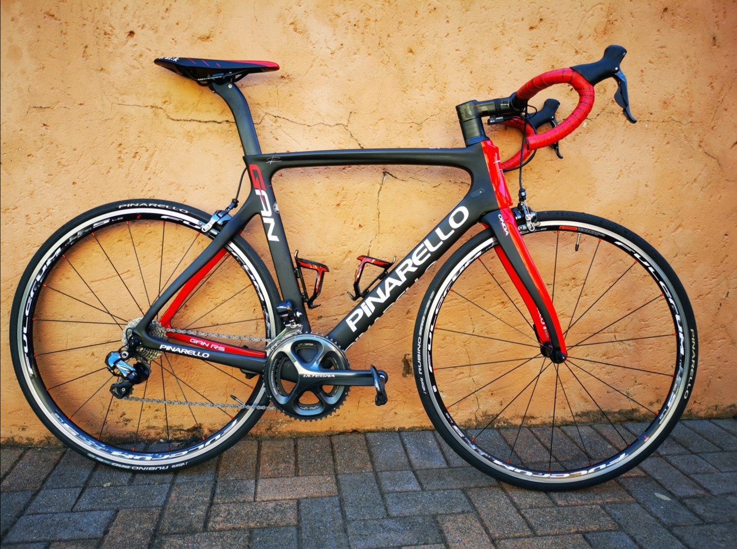 Road Bikes Pinarello Gan Rs Test Pinarello GAN RS (2015) Shimano