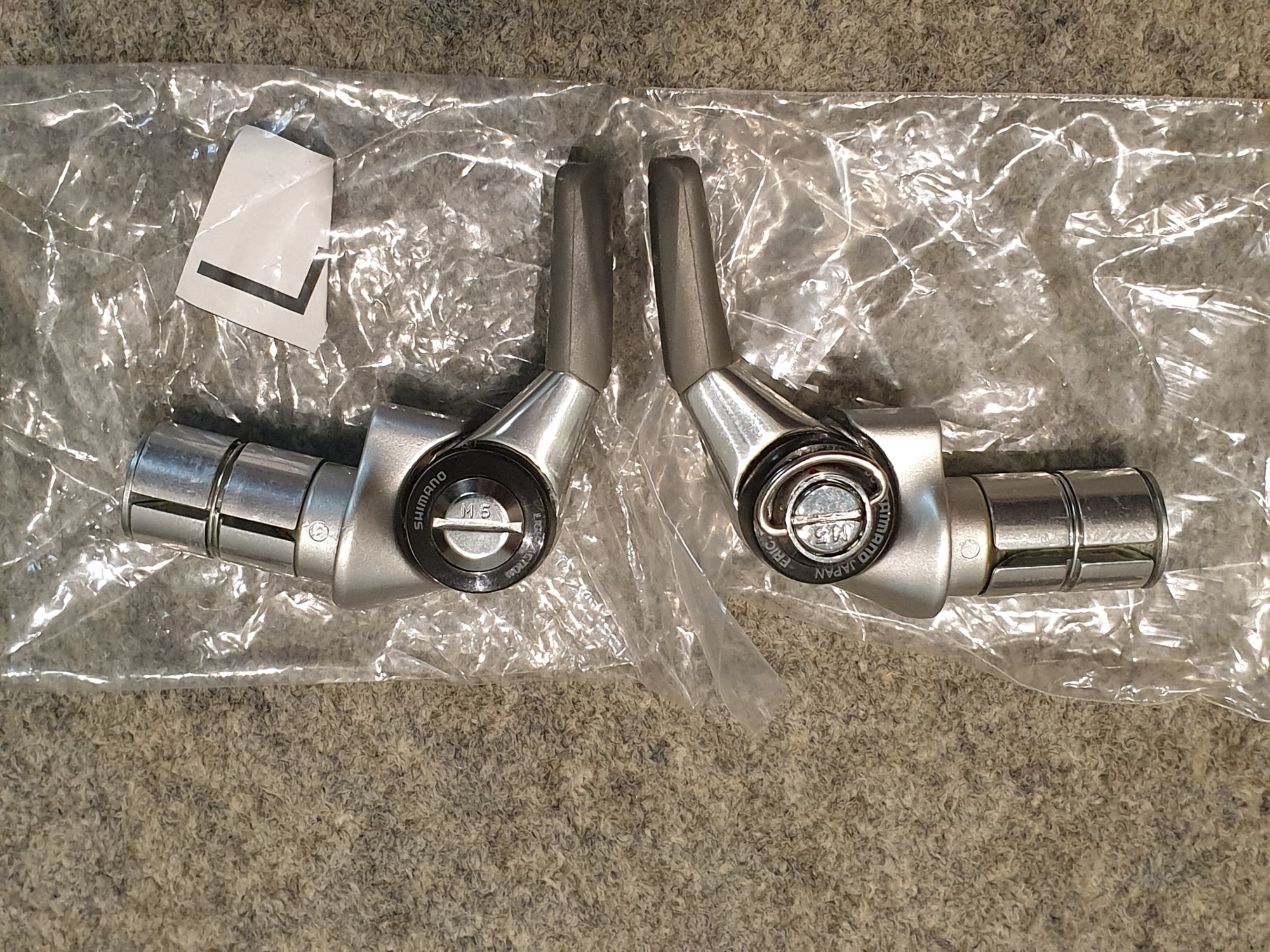 ST-7700 DURA-ACE 9s シマノSTi Team Edition Shimano Dura Ace 7700 9 speed TEAM ISSUE shifters Pro – LEGERI.com