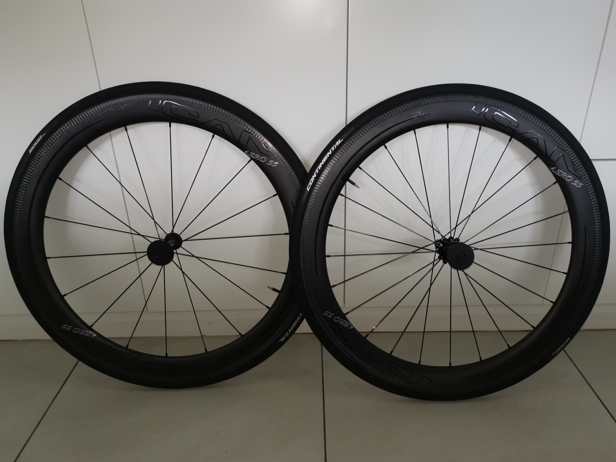 38mm Carbon Ican Carbon Wheelset 38mm Carbon Tubular Wheelset With