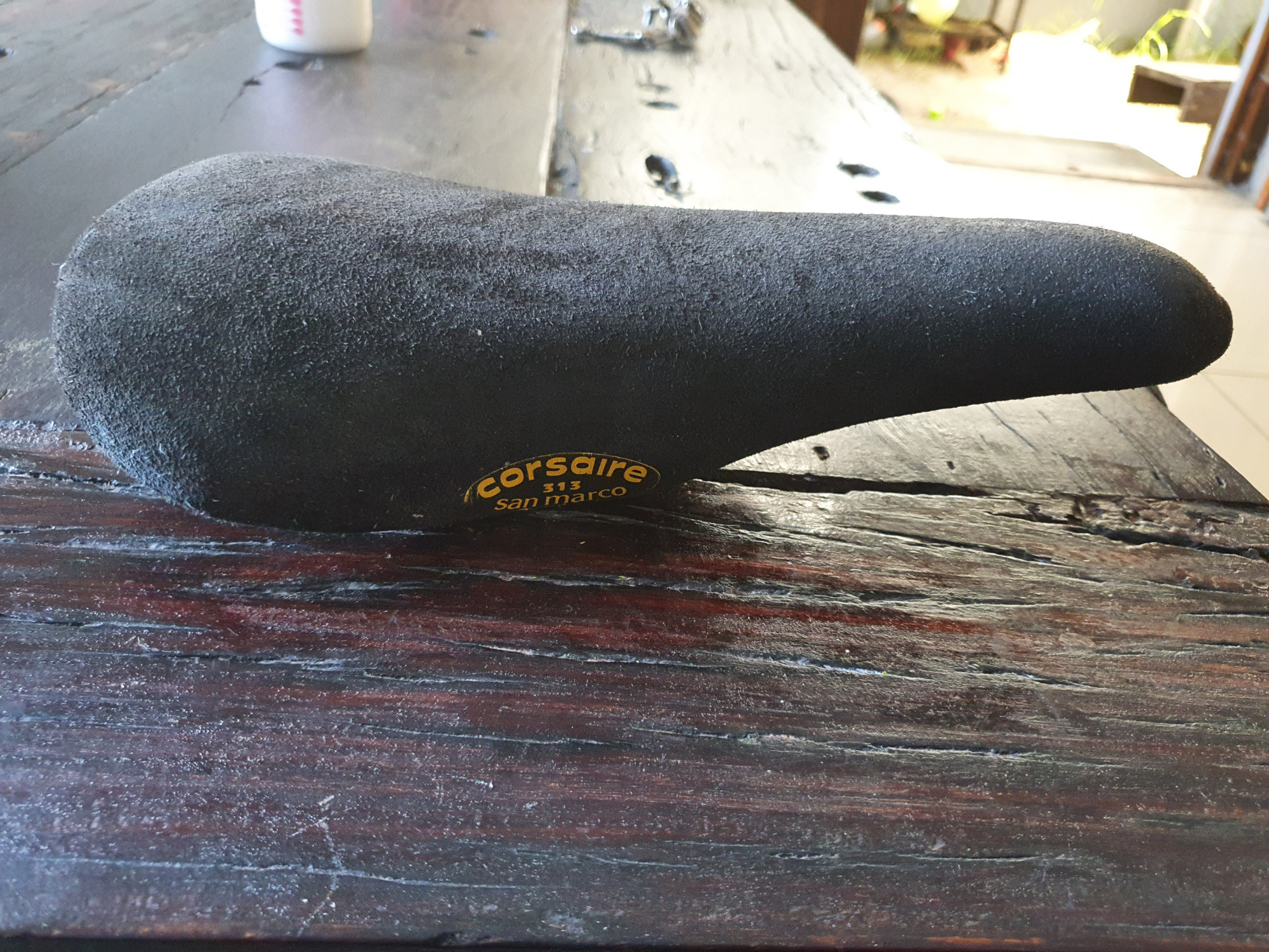 Selle San Marco Corsaire Vintage Noir Suédé - Daim - Occasion