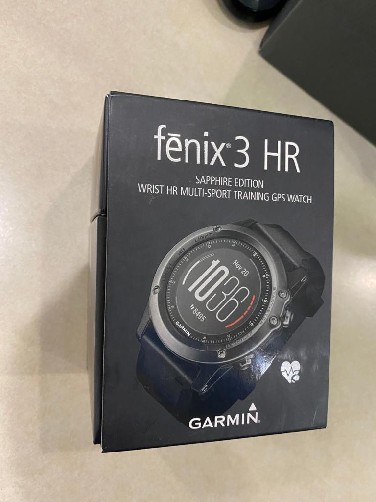 garmin fenix 3 hr used