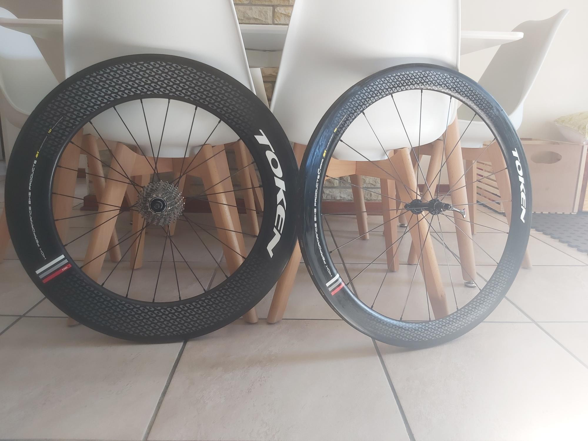 Token T55/T90 Tiramic Bearings Ultegra Cassette Road Bike Rims