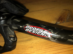 Profile Design T2+ Cobra Clip-on carbon Tri-bars Handlebars