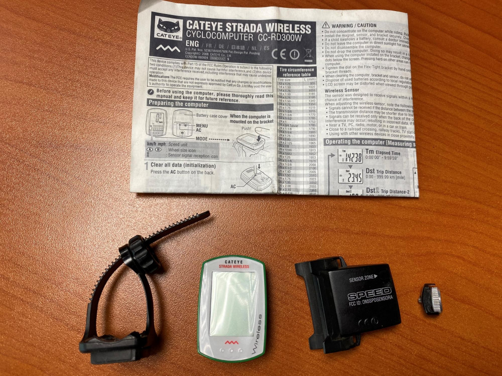 cateye strada wireless battery