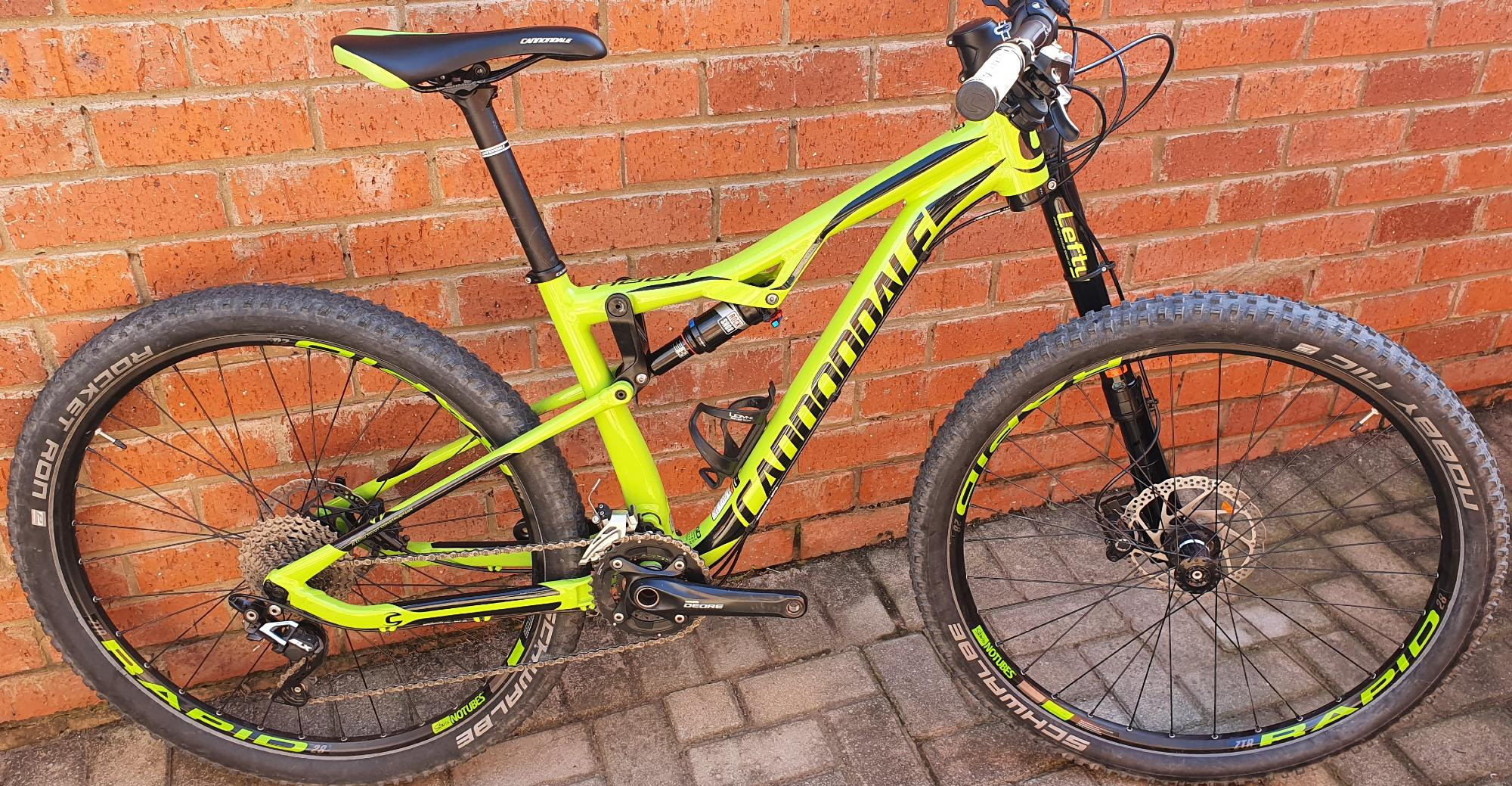 2016/17 Cannondale Habit Lefty (MINT COND) Dual Suspension