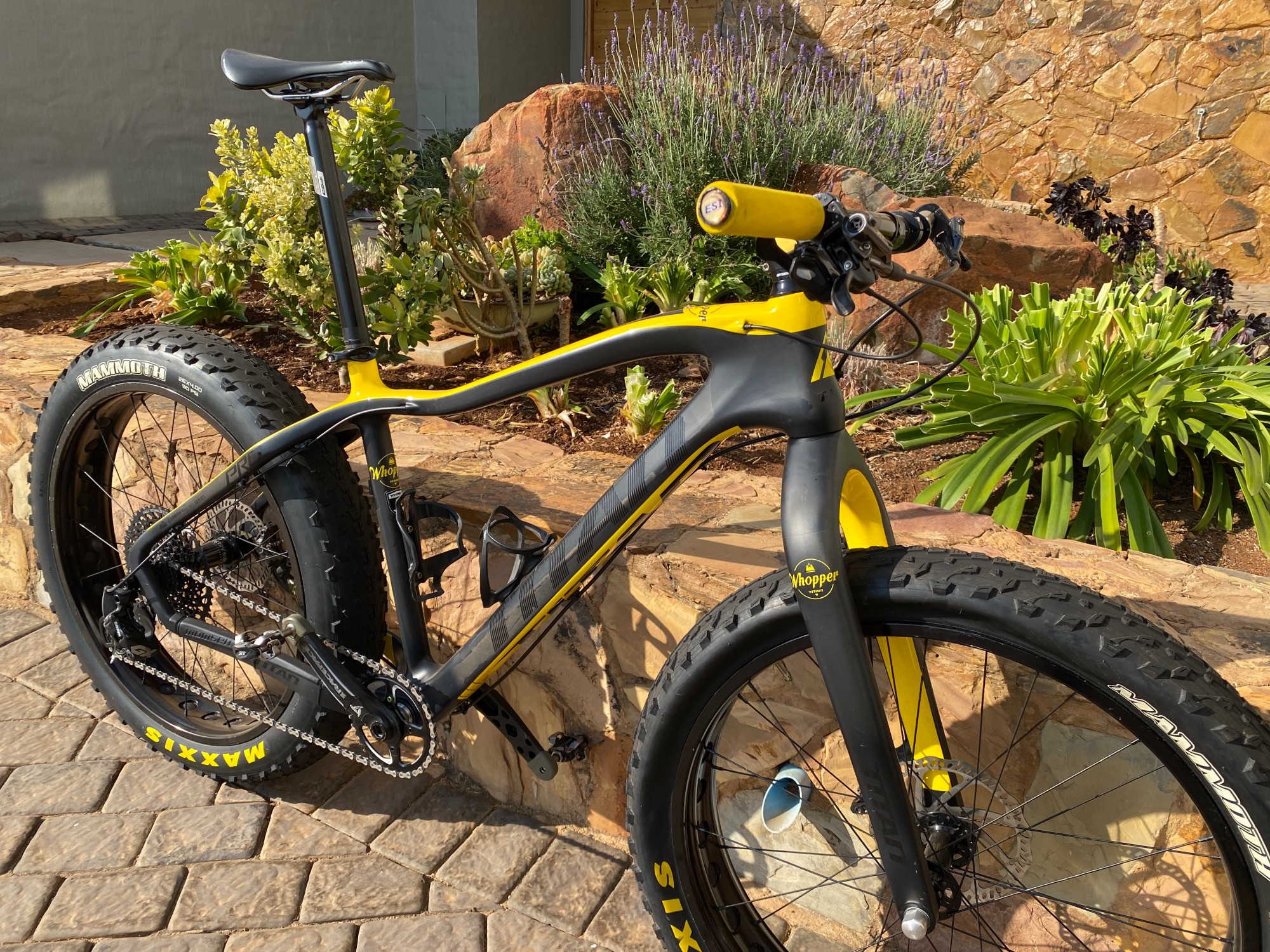 Titan Whopper Pro Fat Bike XL Hardtail Mountain Bikes Bike Hub