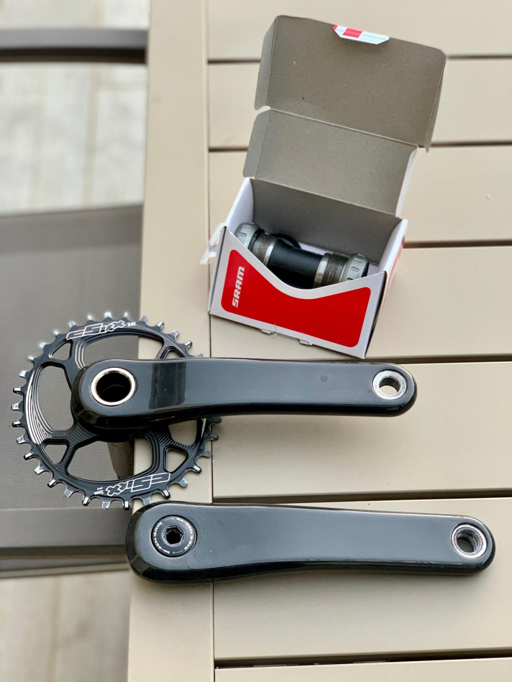 Sram XX1 Carbon crankset 34T Oval Cranksets Bike Hub