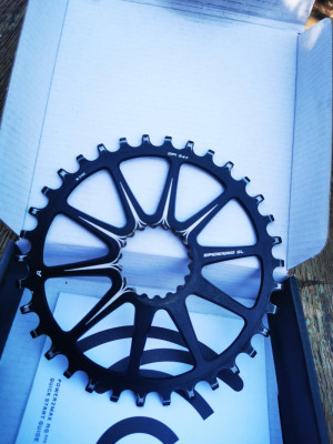 Chainrings Cannondale Spider Ring AbsoluteBLACK Cannondale OVAL