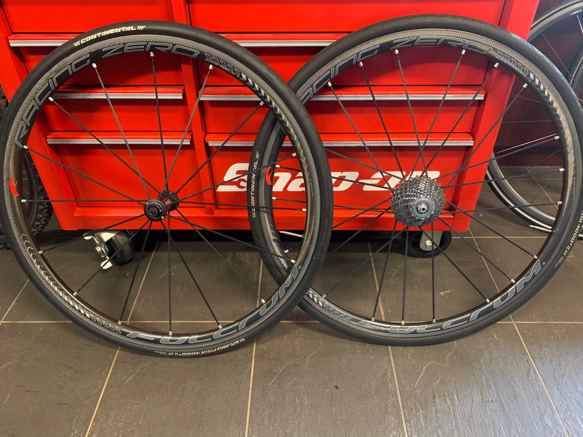 Fulcrum Racing Zero Carbon clincher wheelset Road Bike Wheels