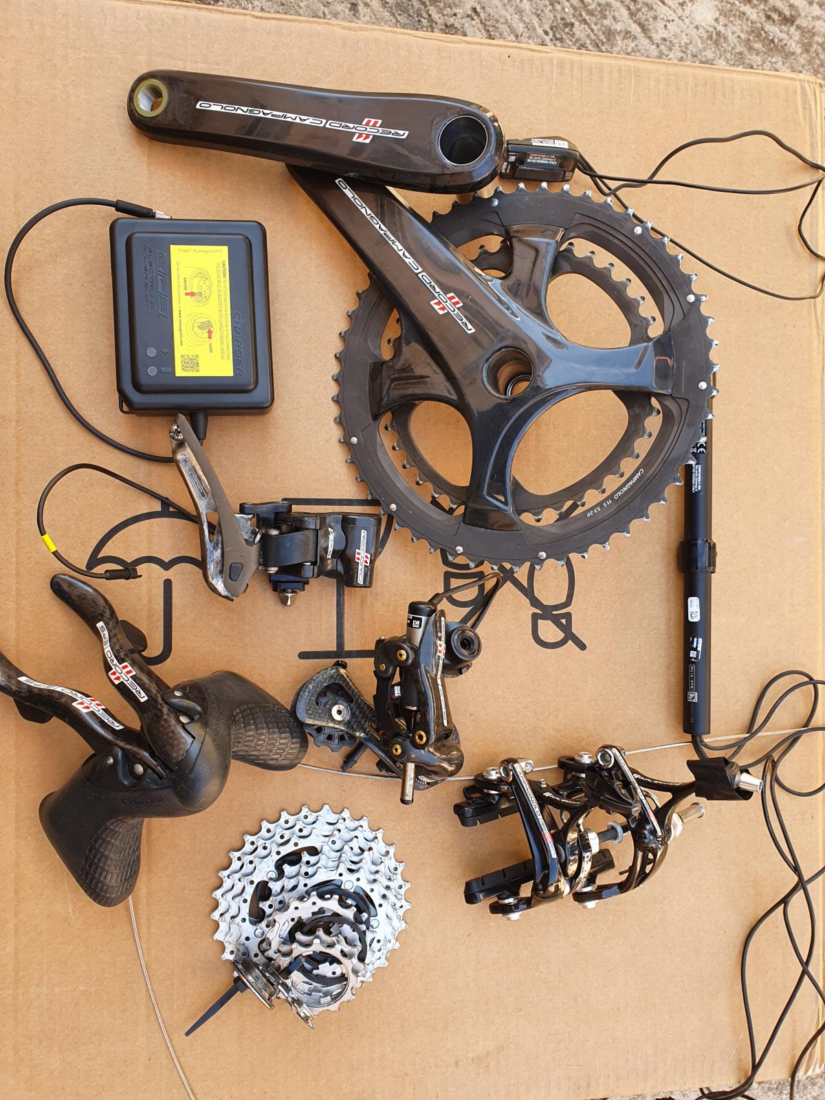 Campagnolo SUPER RECORD EPS 11s 稼働品 Campagnolo Super Record 11 EPS Rear Derailleur - Components