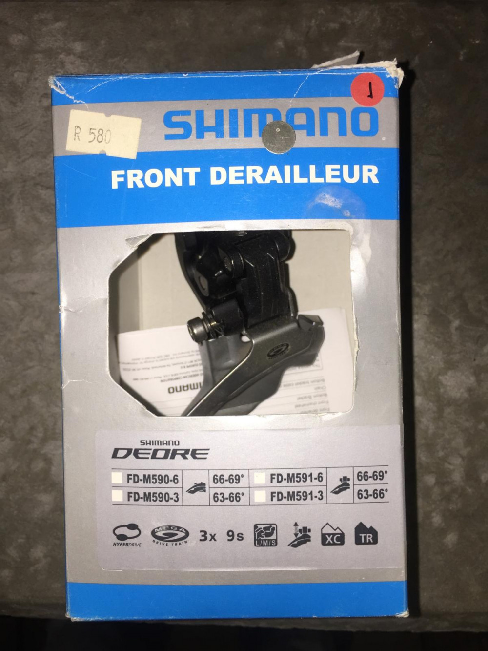 Deore Fd M590 3 X 9 Bike Hub