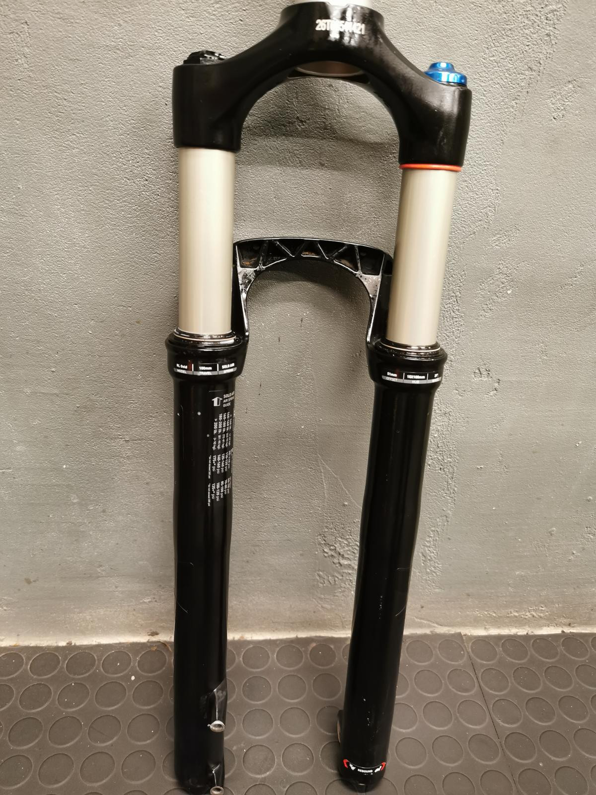 Rockshox Recon Rockshox Xc 26 RockShox Recon Silver TK 26