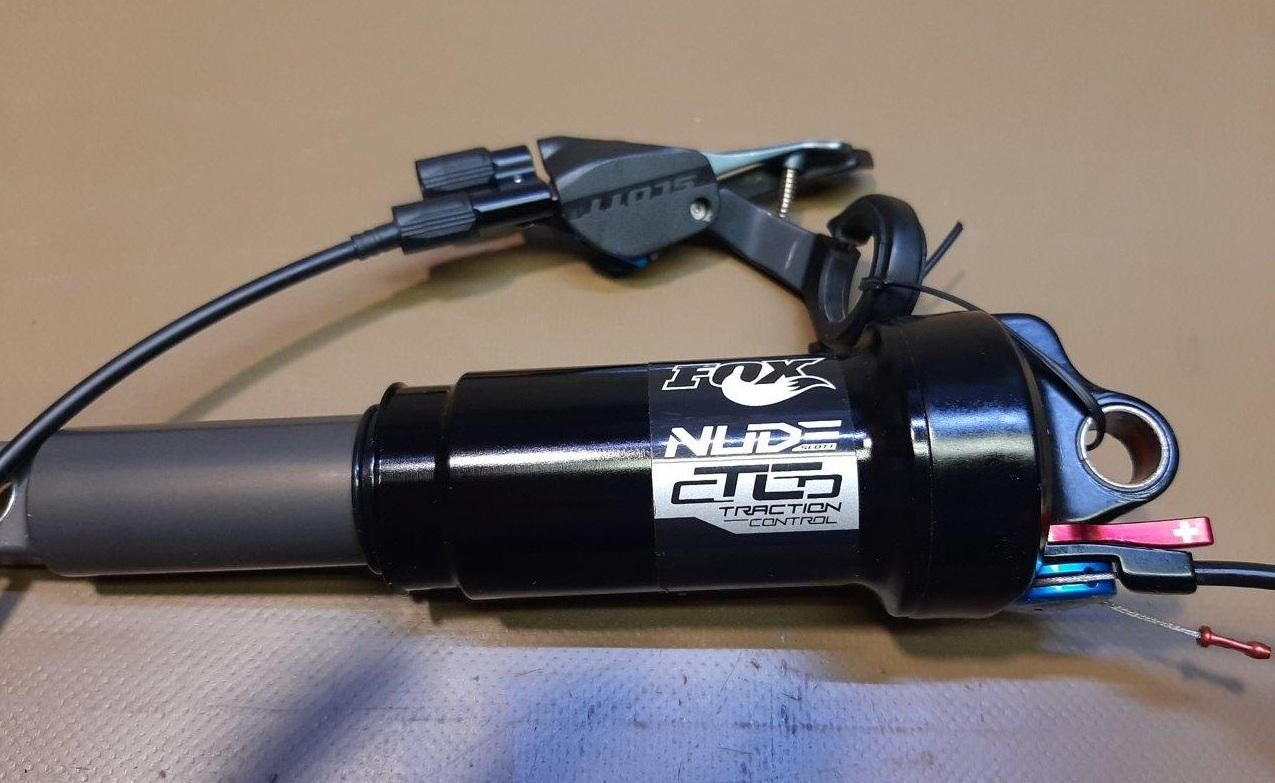 Fox NUDE CTD + Remote Twinlock 200x57 | Rear Shocks | Bike Hub