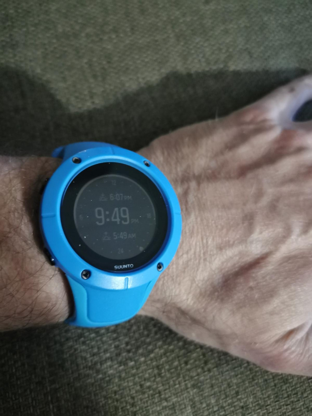 suunto spartan trainer wrist hr blue