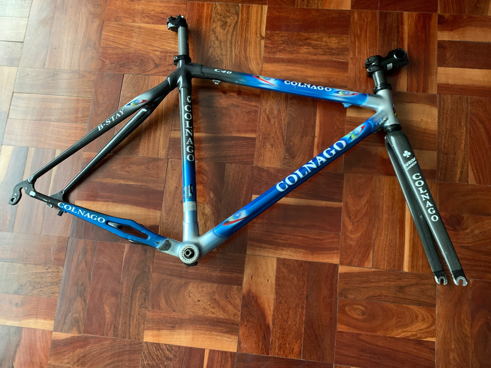 How to verify the authenticity of a Colnago C40 frameset