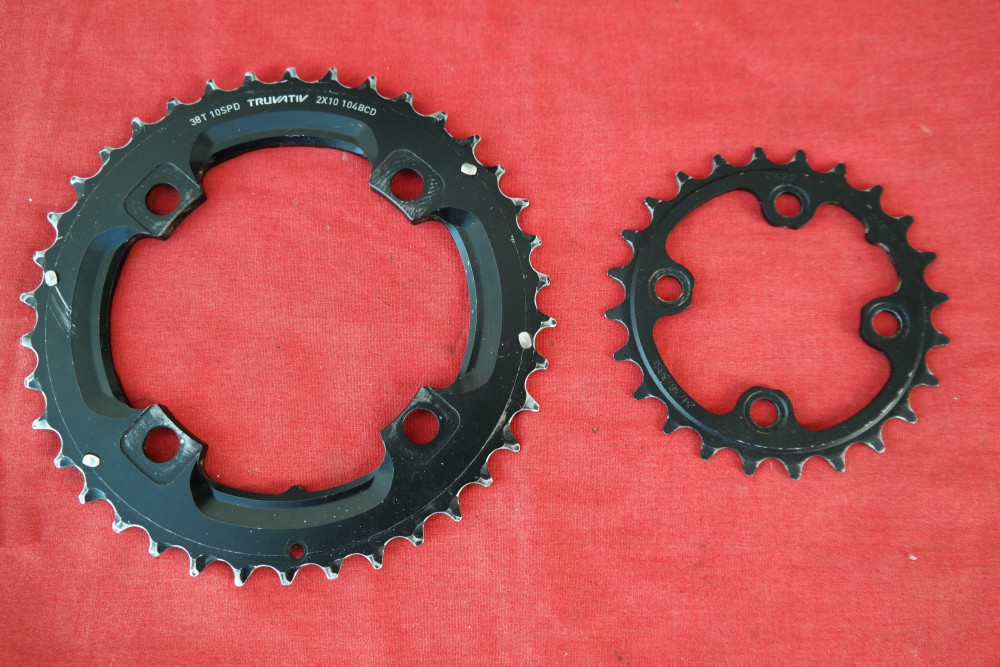 2x10 chainrings