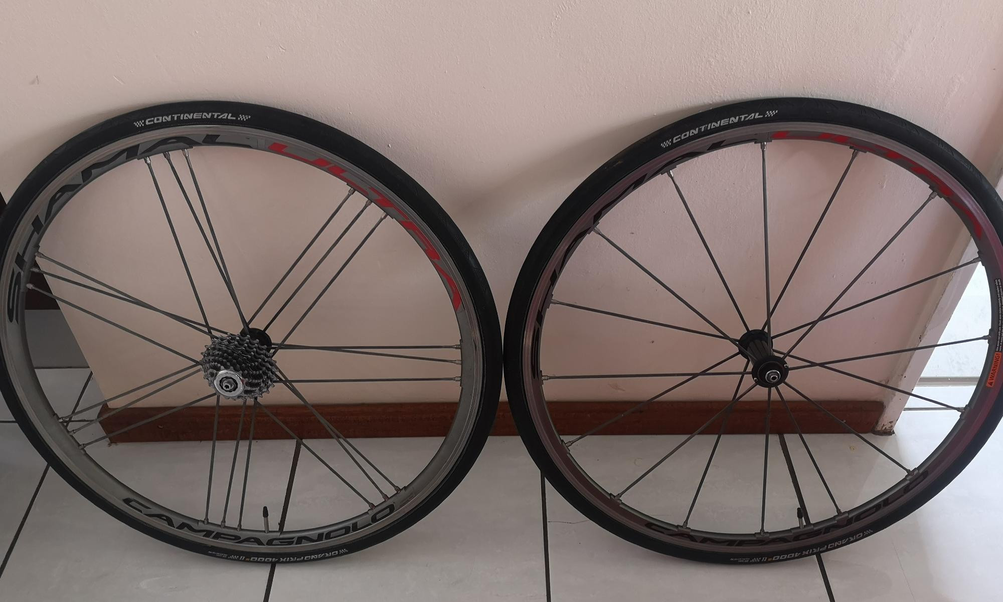 Campagnolo Shamal Mille C15 | Ultra Clincher wheelset Wheels