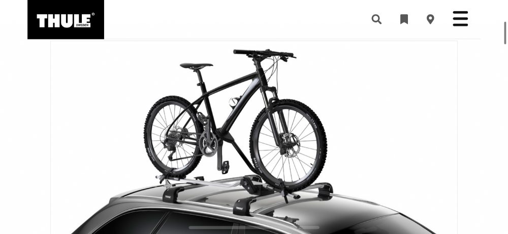 Thule Square Bars and Bike Rack | Bike Hub