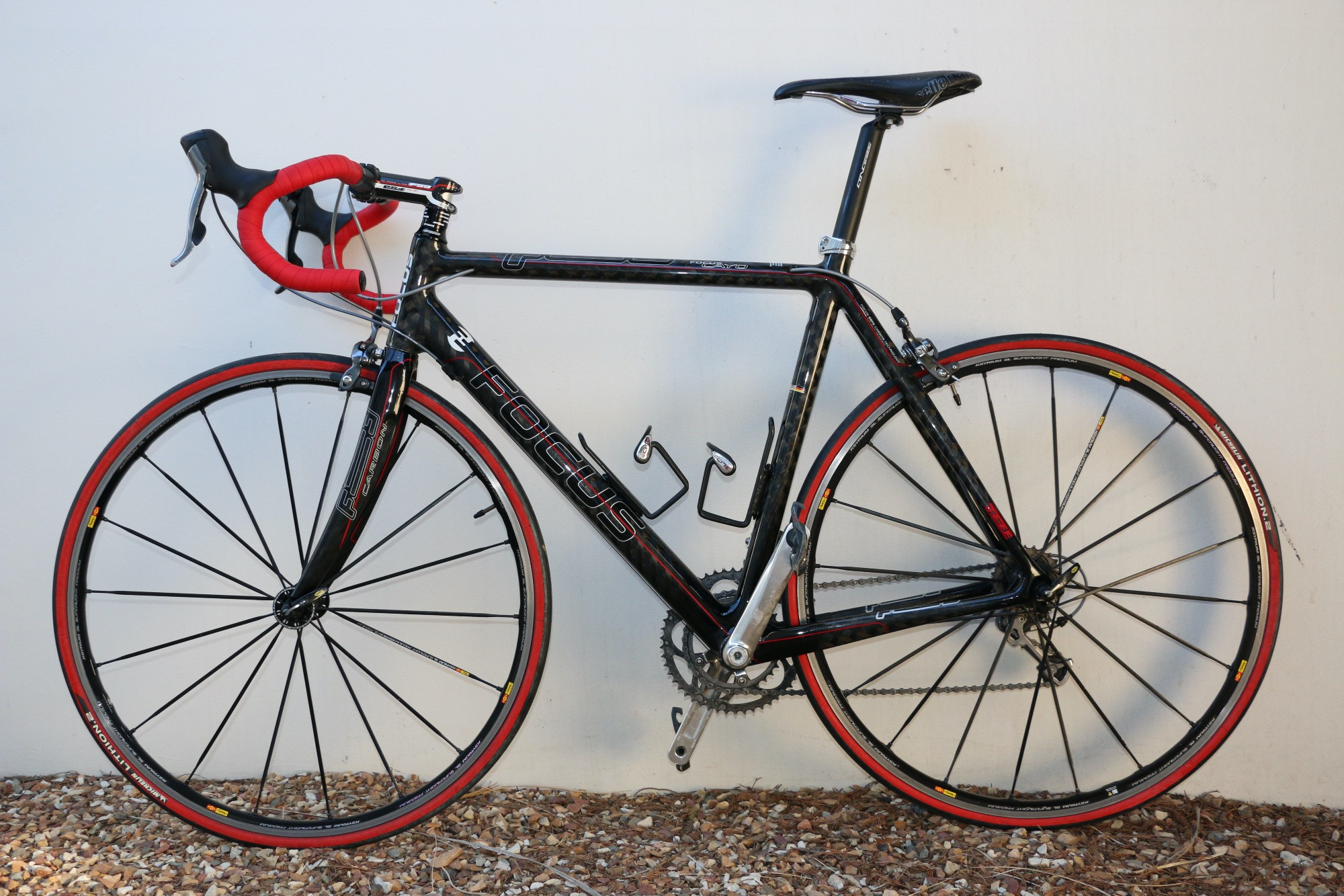 Focus Cayo Full Carbon with Mavic Ksyrium Wheels Road Bikes